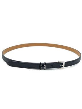 Hermes Pop H Belt Black Silver